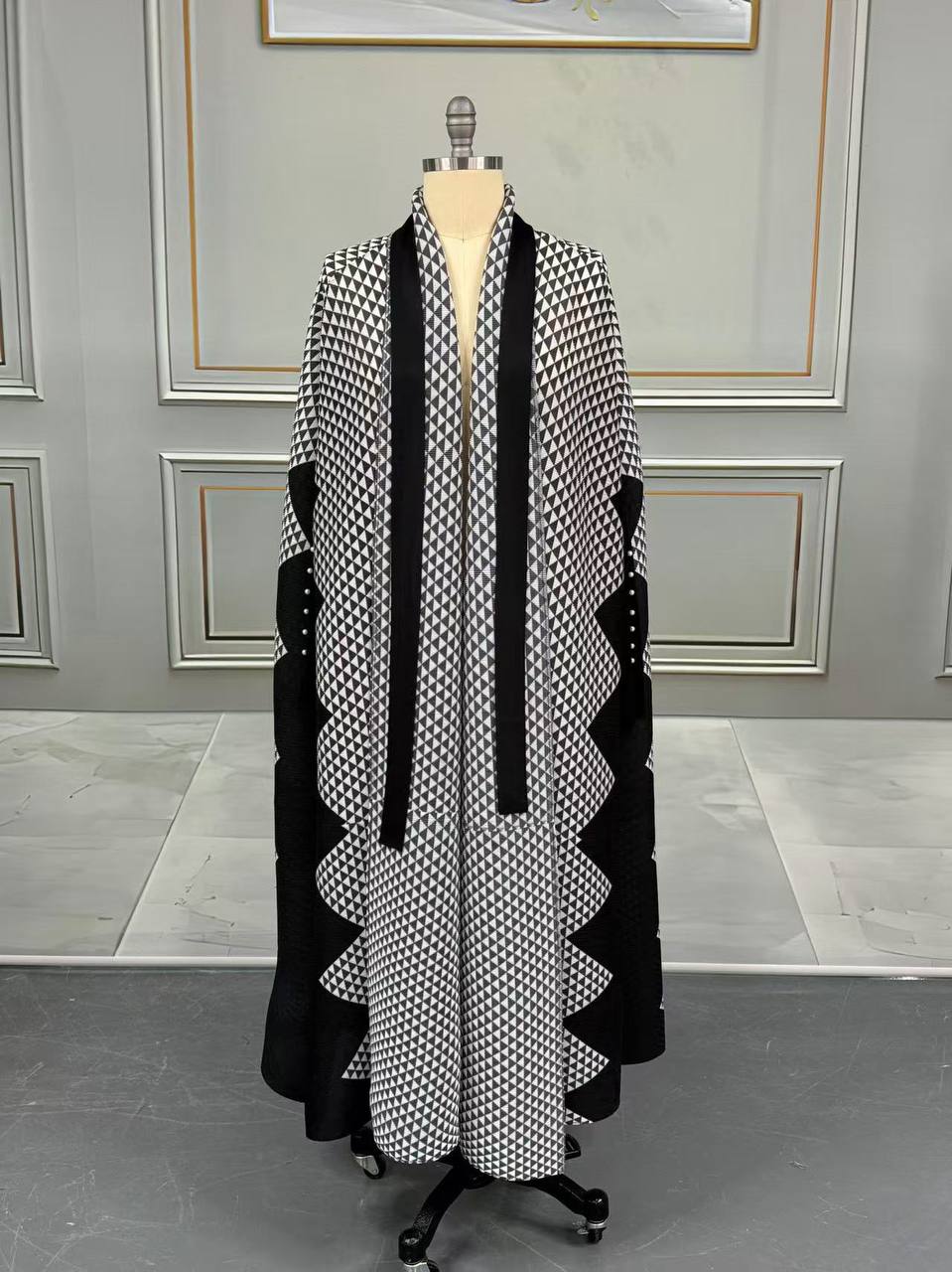 Luxe miyaki dress D0426