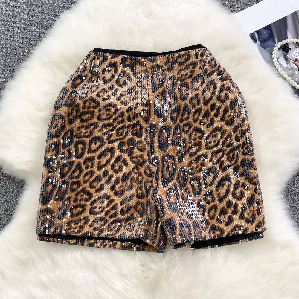 Leopard print pant P041