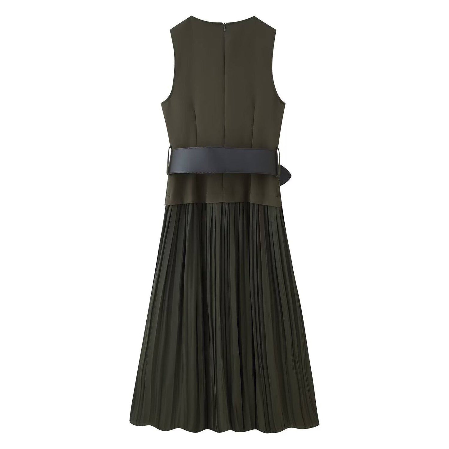 Isadora belt dress D0834