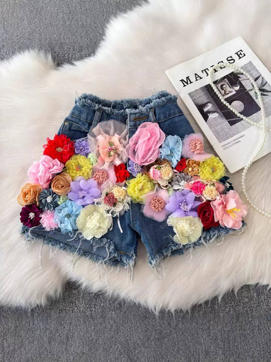 Flower jean