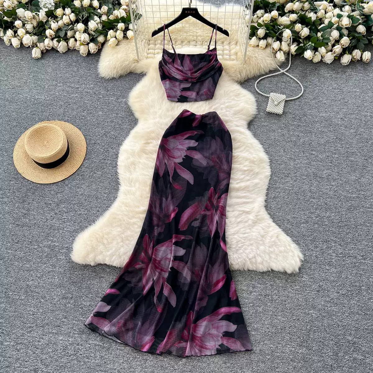 Flower set dress 2p238
