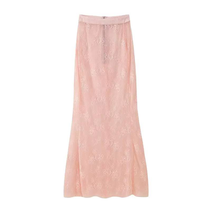 Zendel blazer top and net skirt 2p243