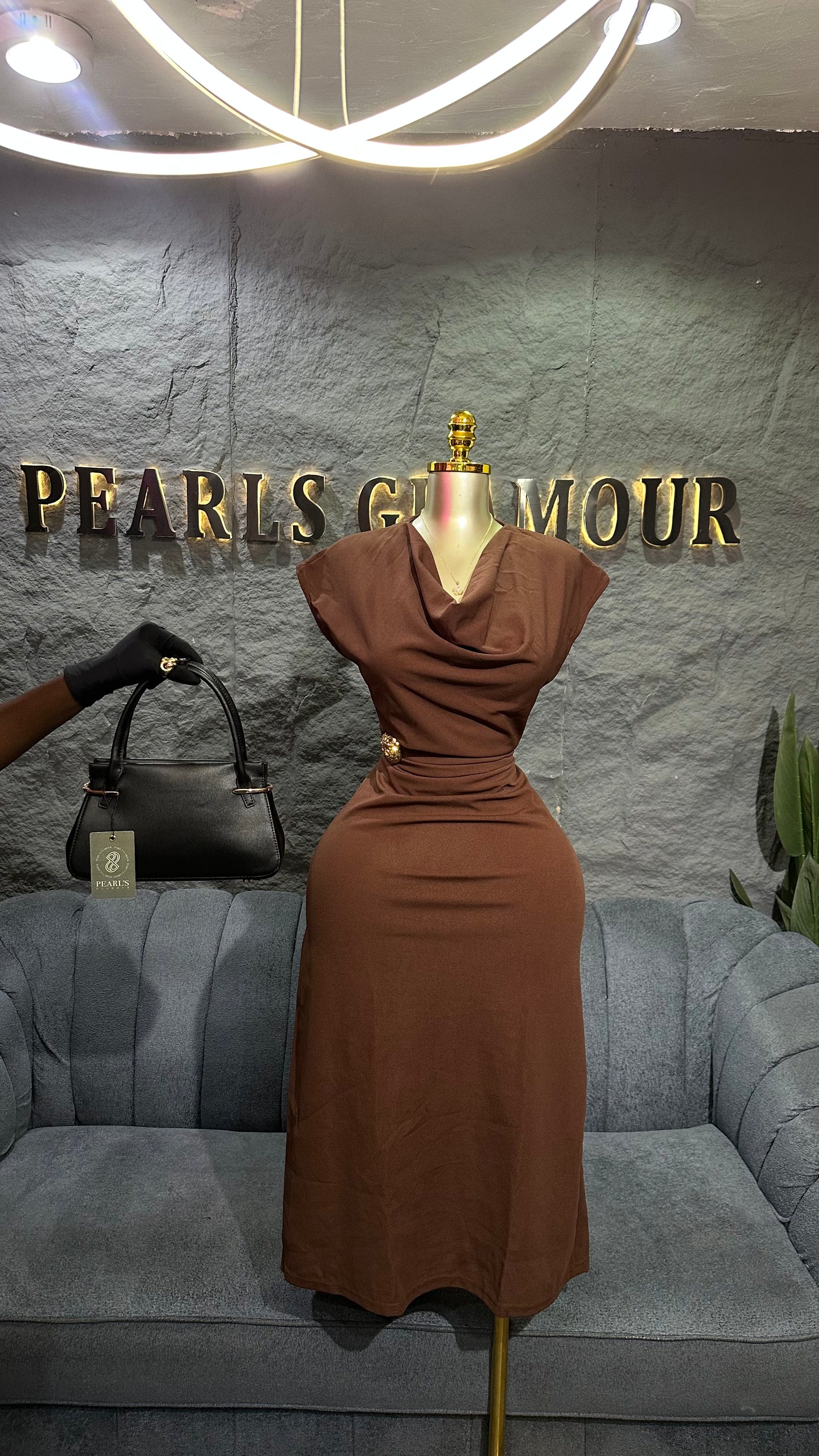 Glamorous dress D0856