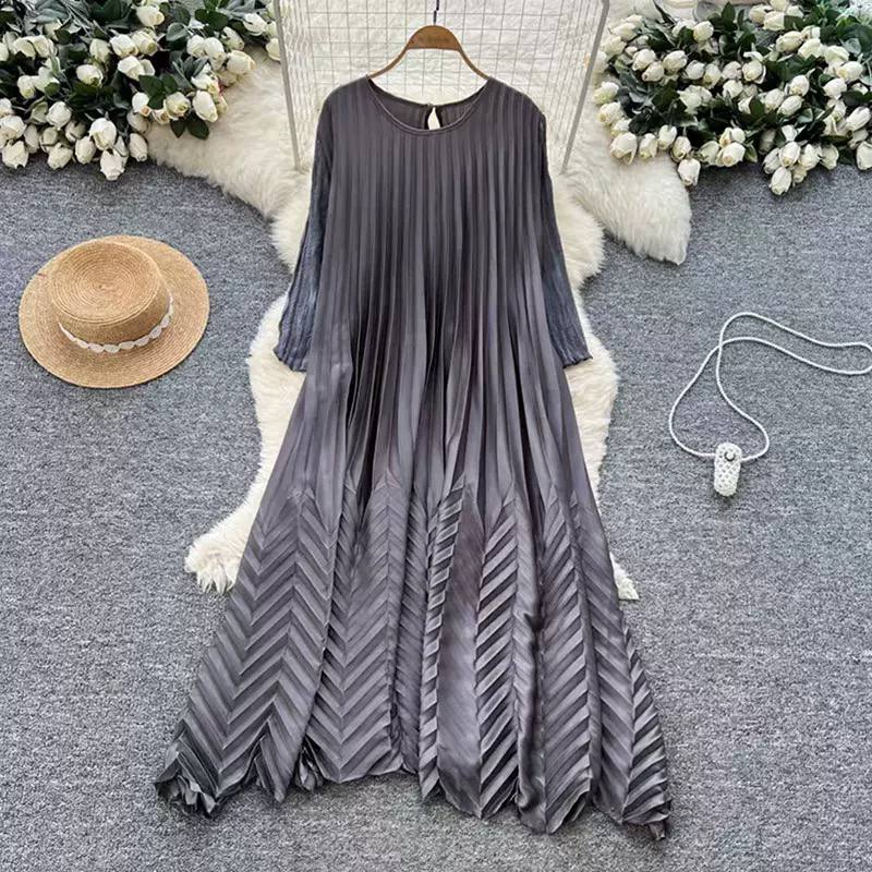 Miyaki silk dress d0897