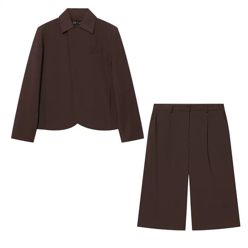 Suit top and jort 2p249