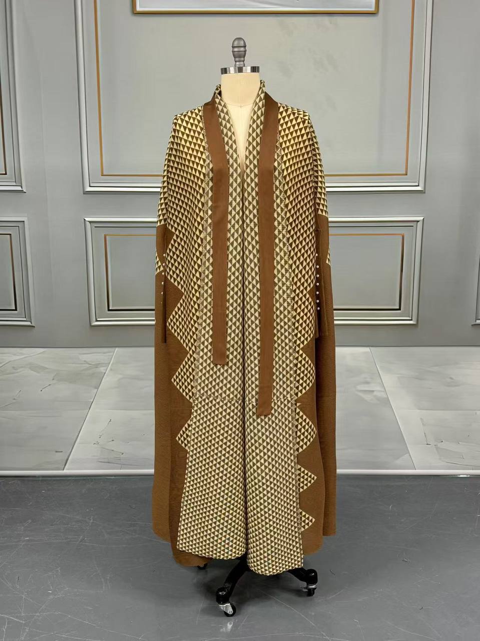 Luxe miyaki dress D0426