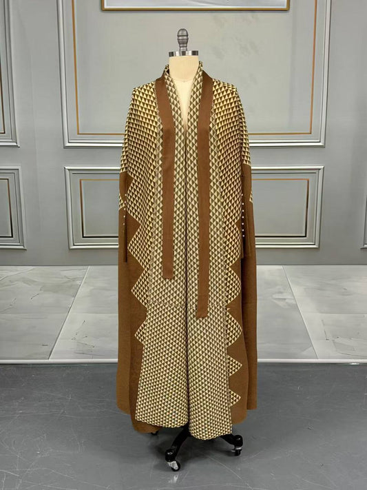 Luxe miyaki dress D0426