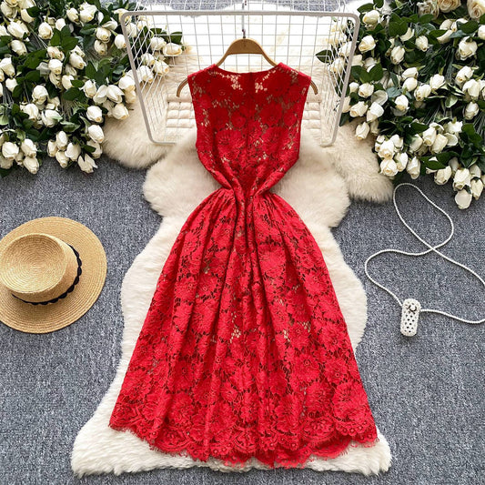 Delicate dress D0619