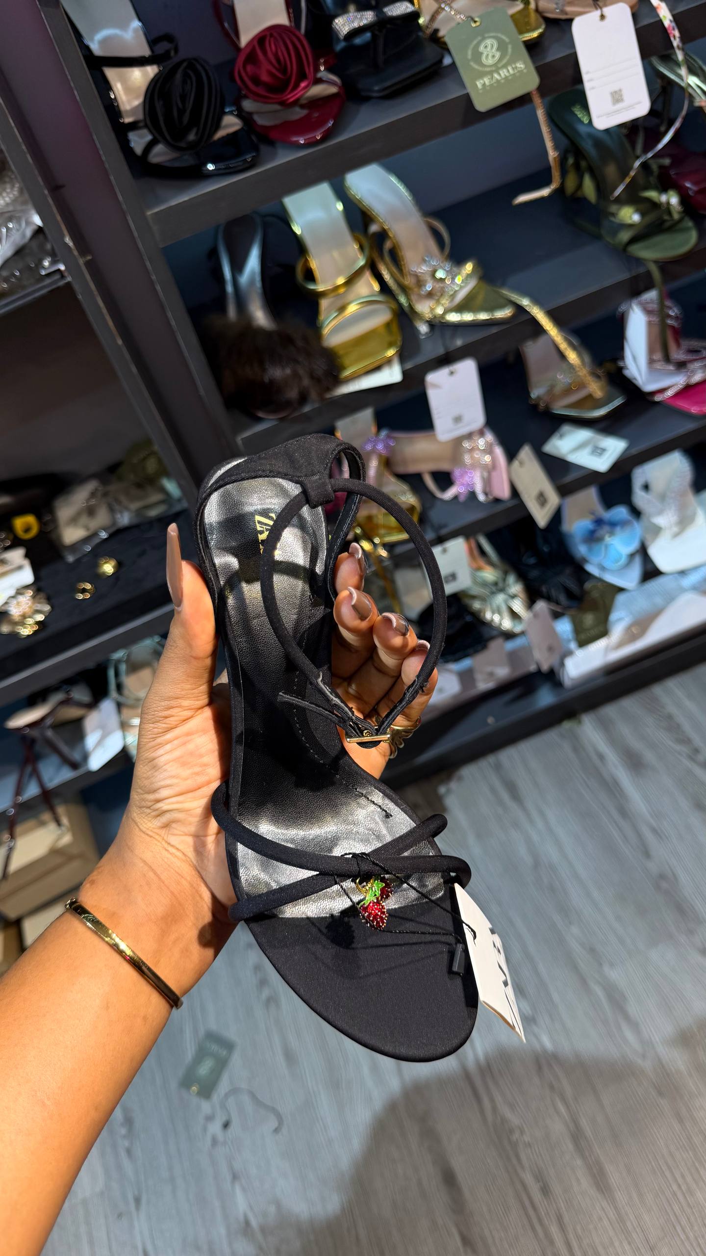 Velvet Berry Heels H0480