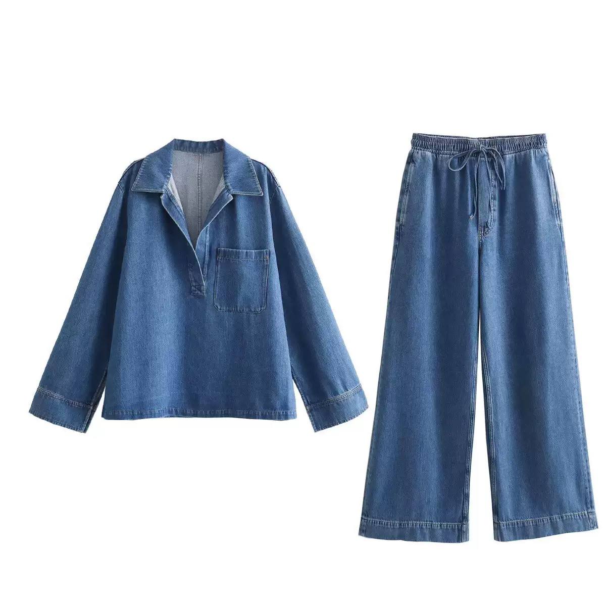Zara Denim Set 2p195