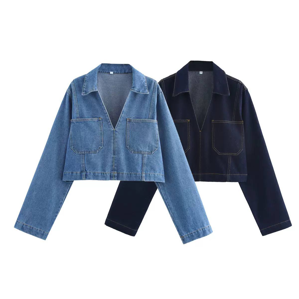 Denim Top T0938