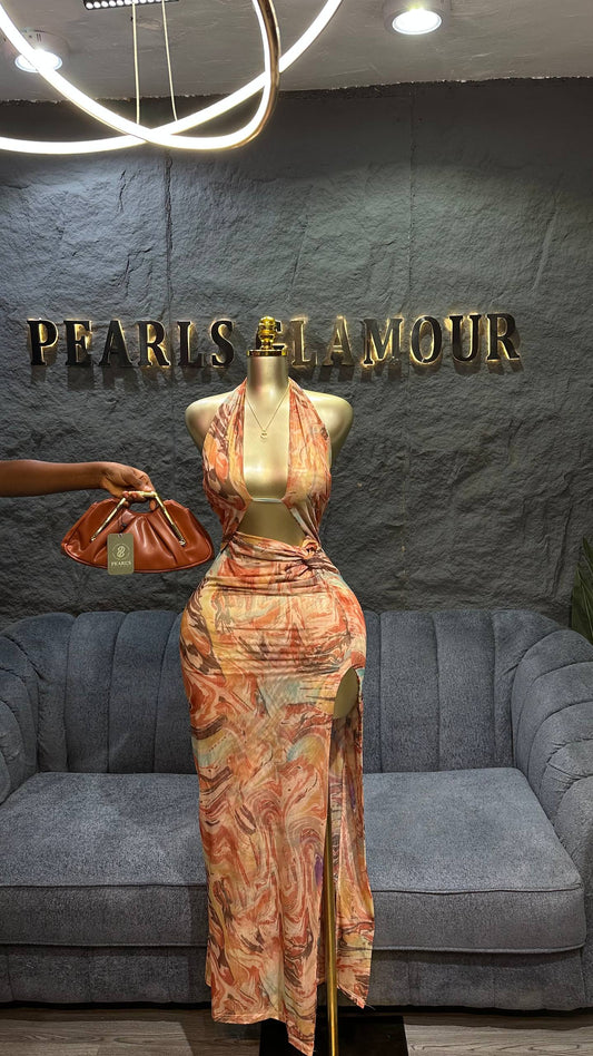 Ava Mesh dress D0577