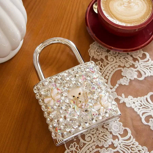 Pretty lock purse B380