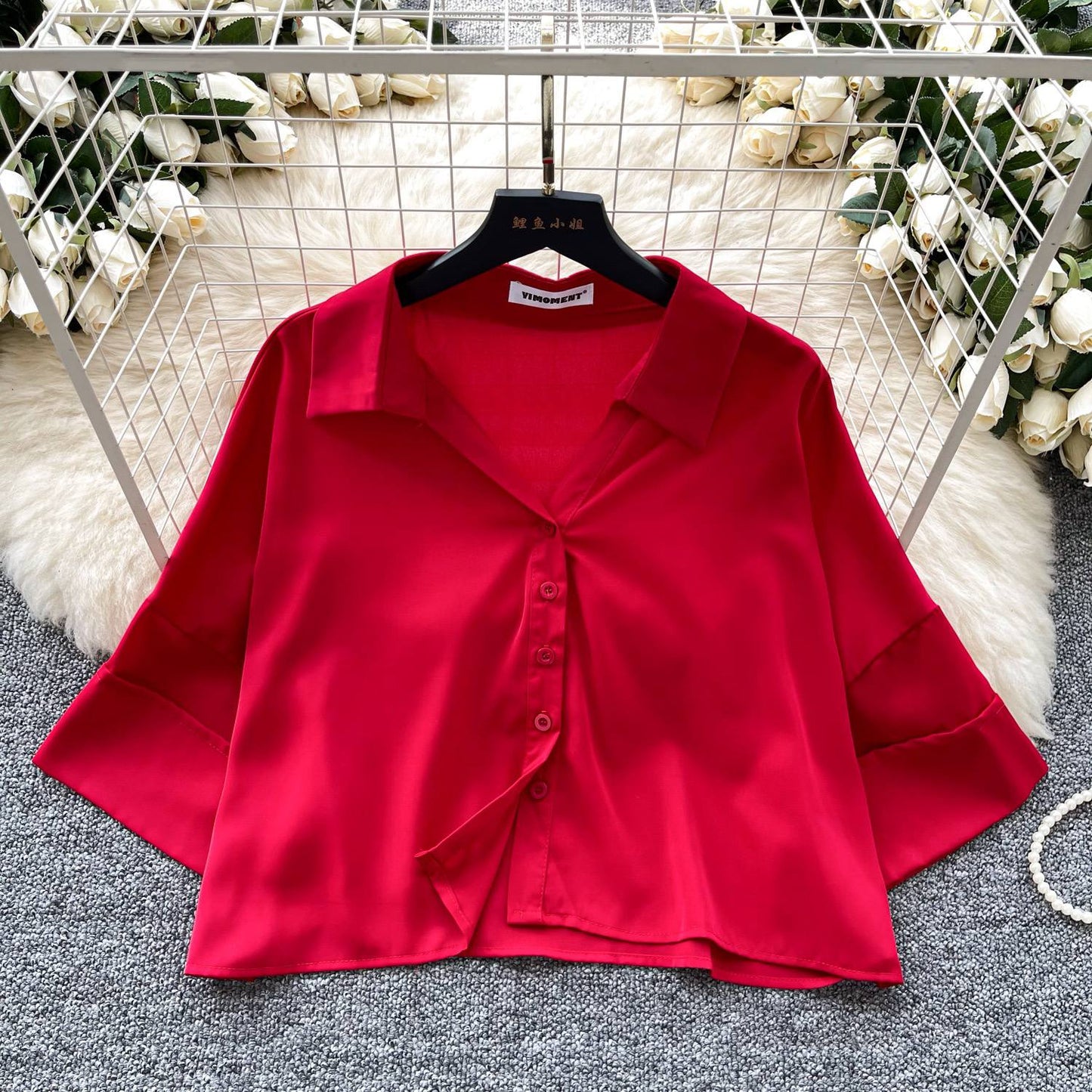 Minimalist colar top T0998