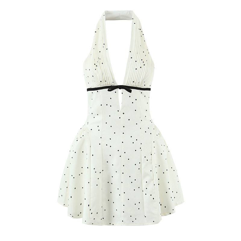 Belleza poker dot dress D0779