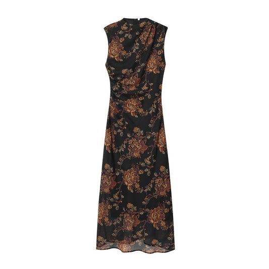 Petal multicolor dress D0775