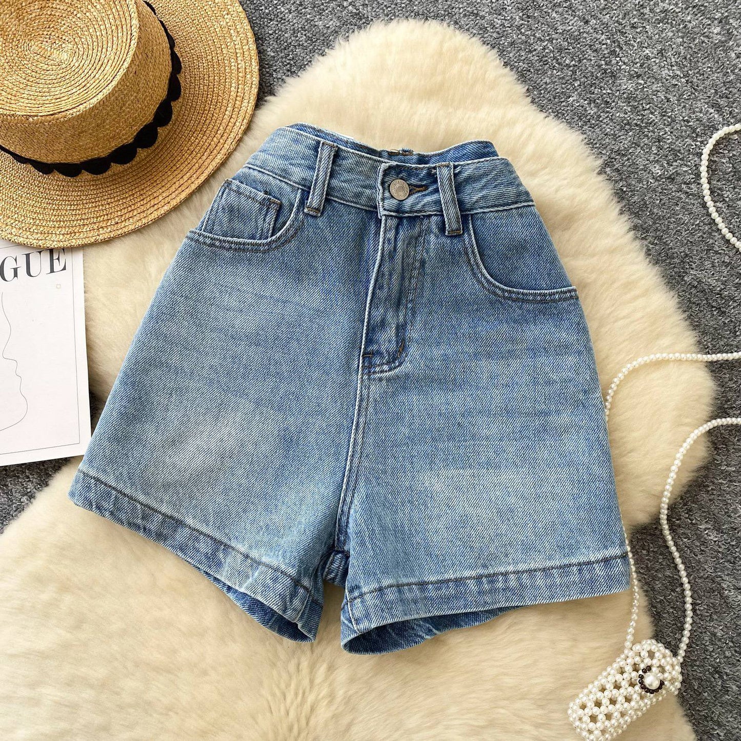 Blue short jean J0206