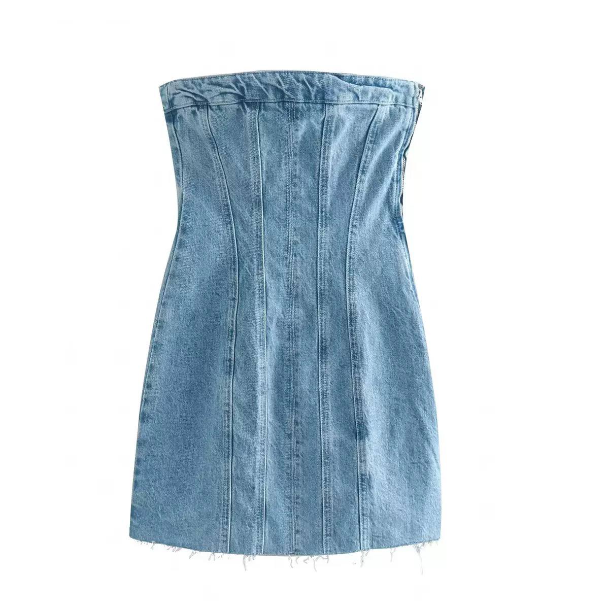 Jean dress D0808