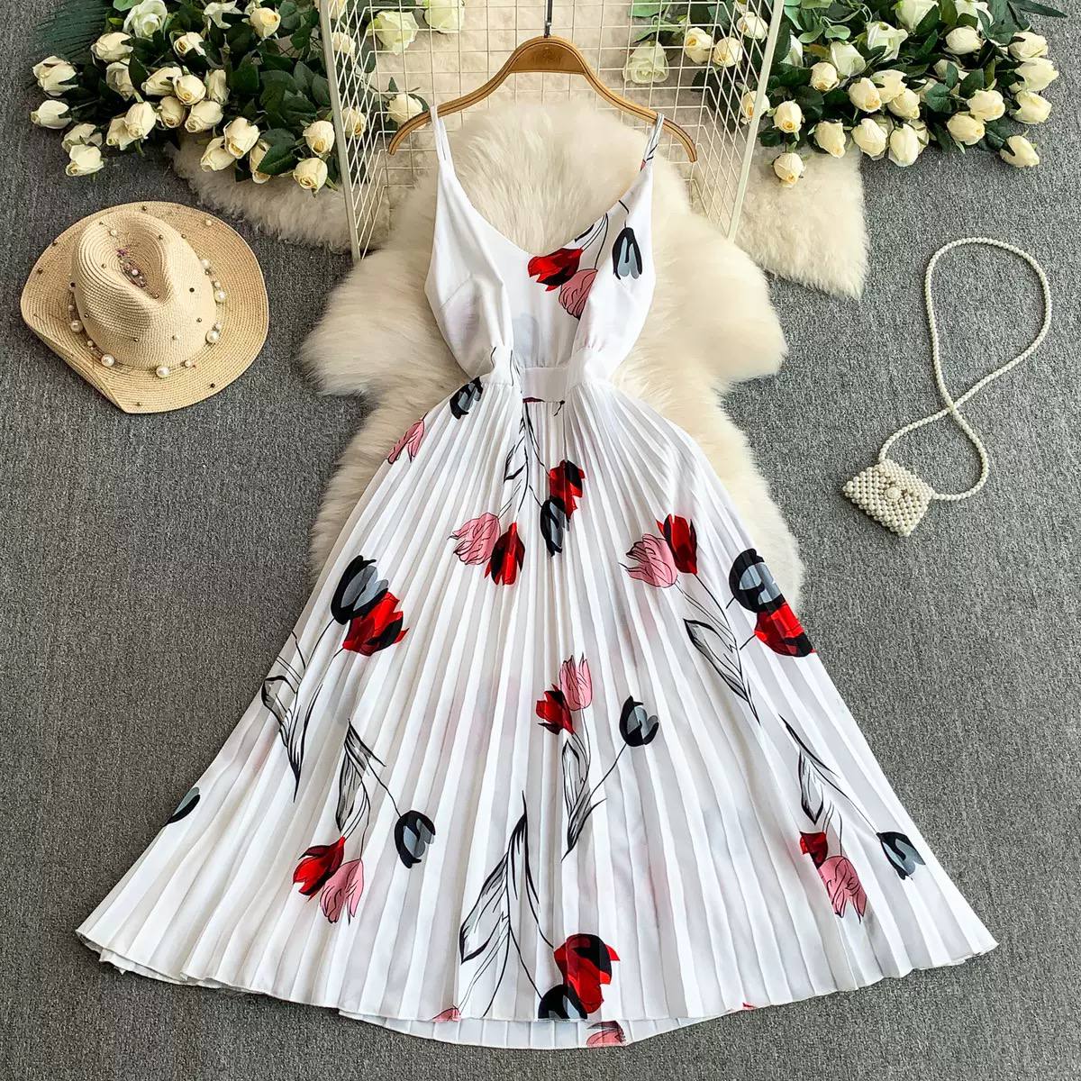 Floral dress D0817