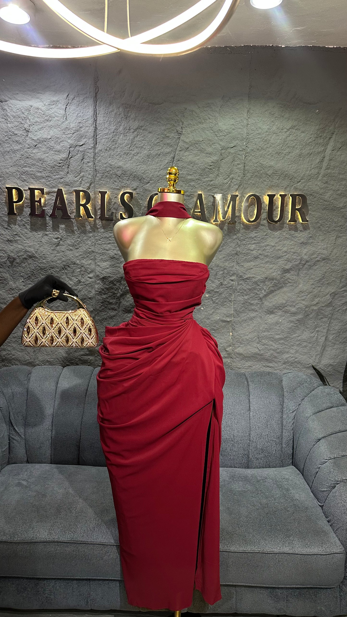 Eternal Elegance tube dress D0867