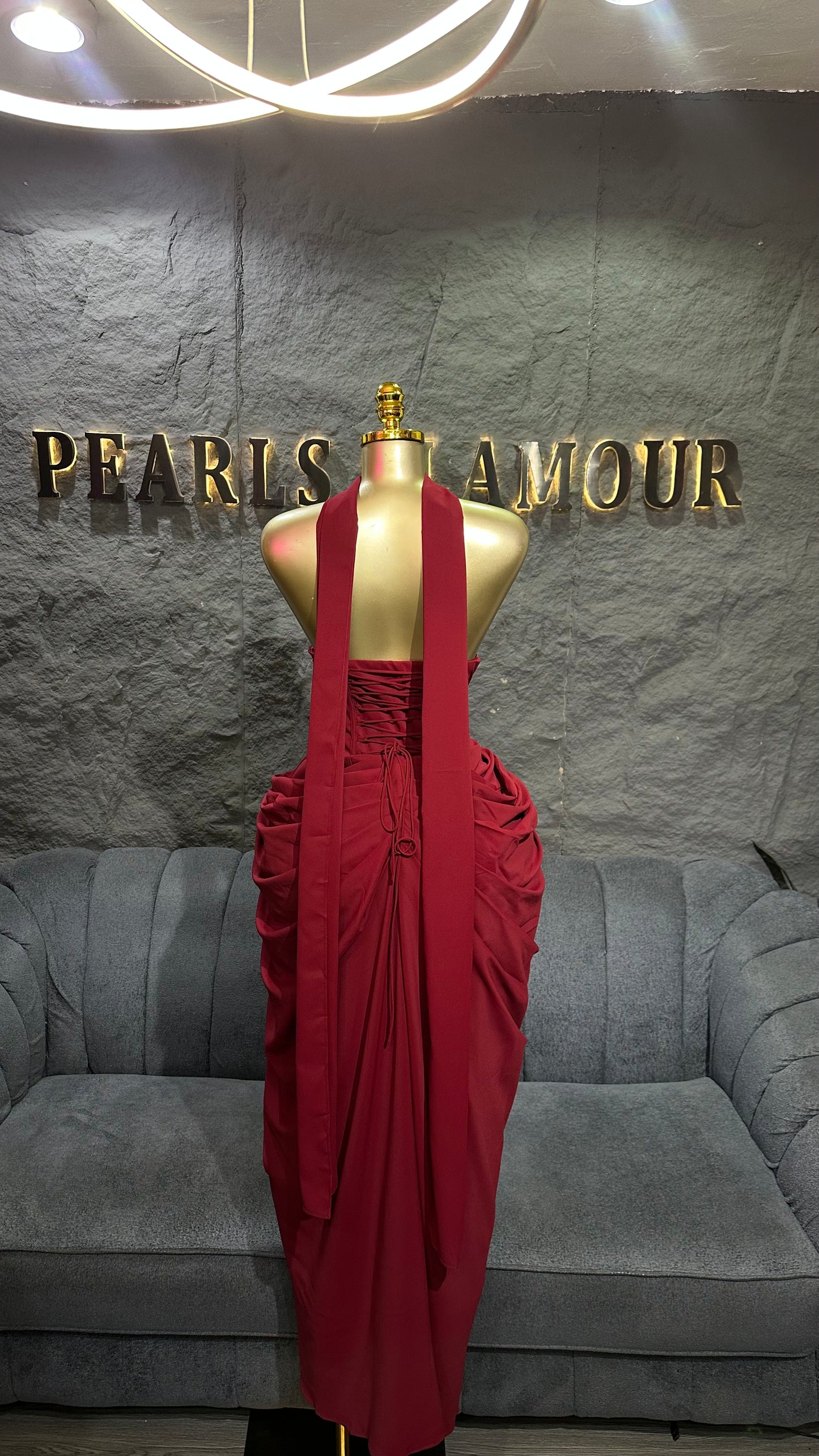 Eternal Elegance tube dress D0867