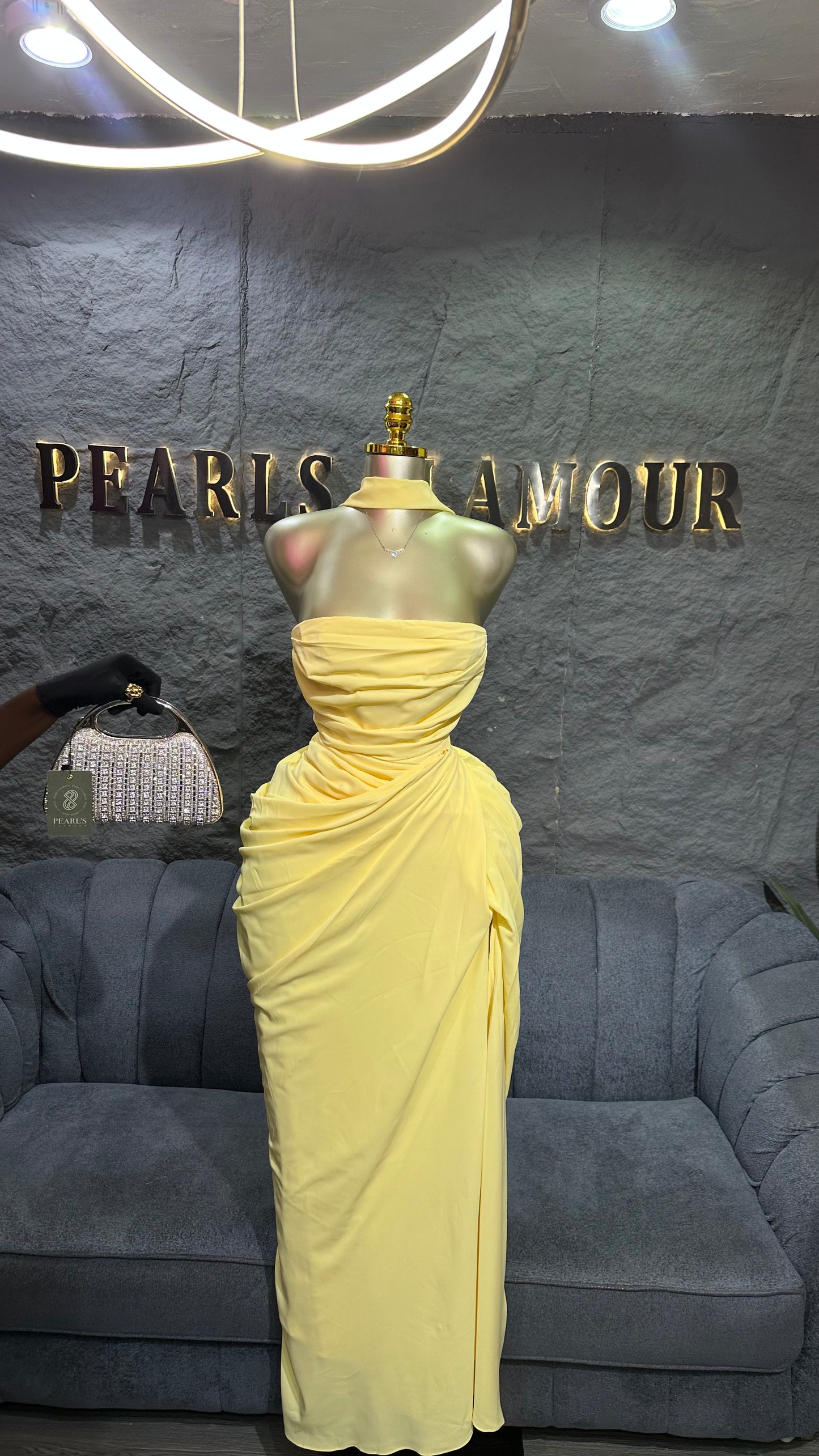 Eternal Elegance tube dress D0867