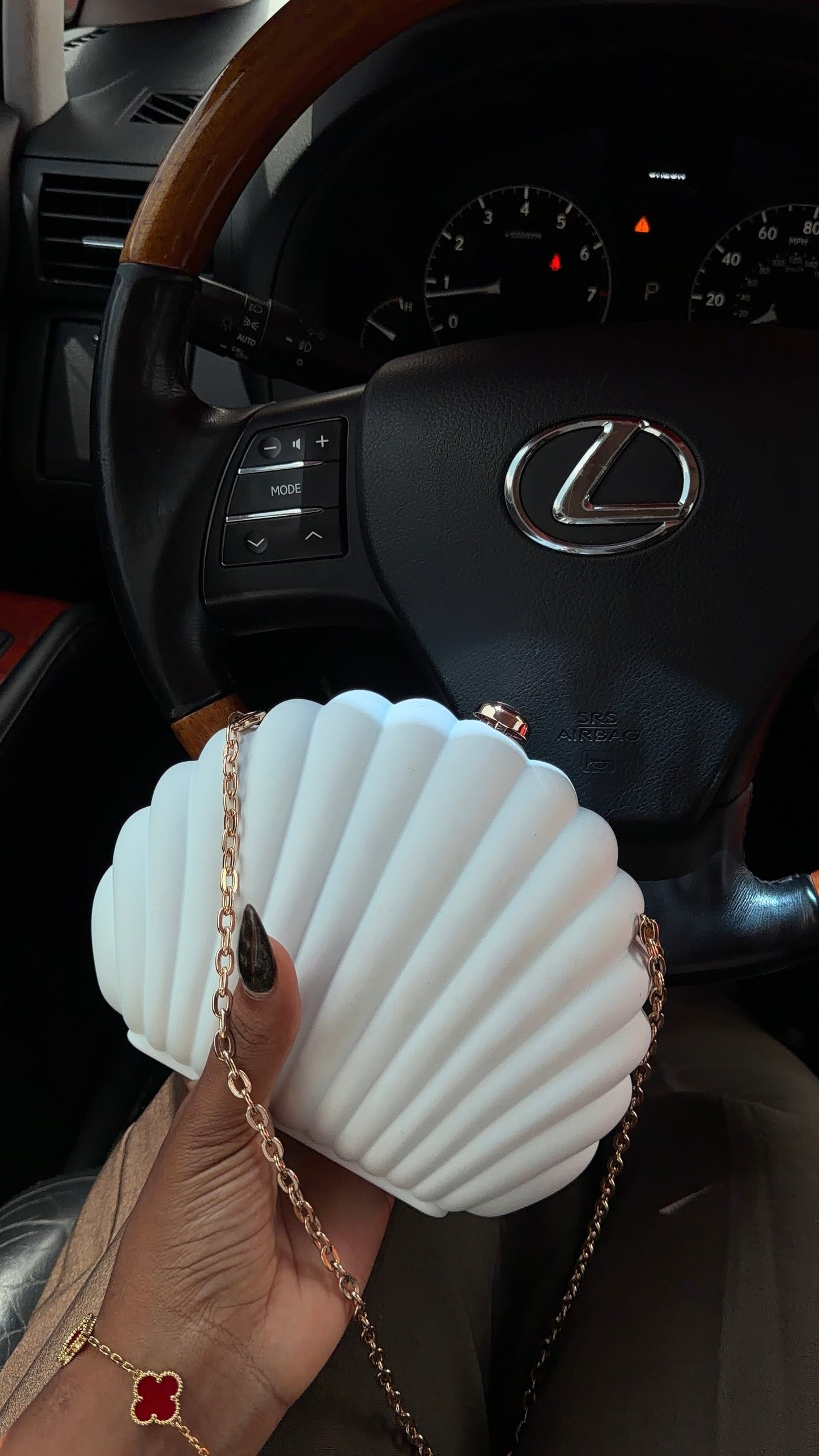 Coral Shell bag B353