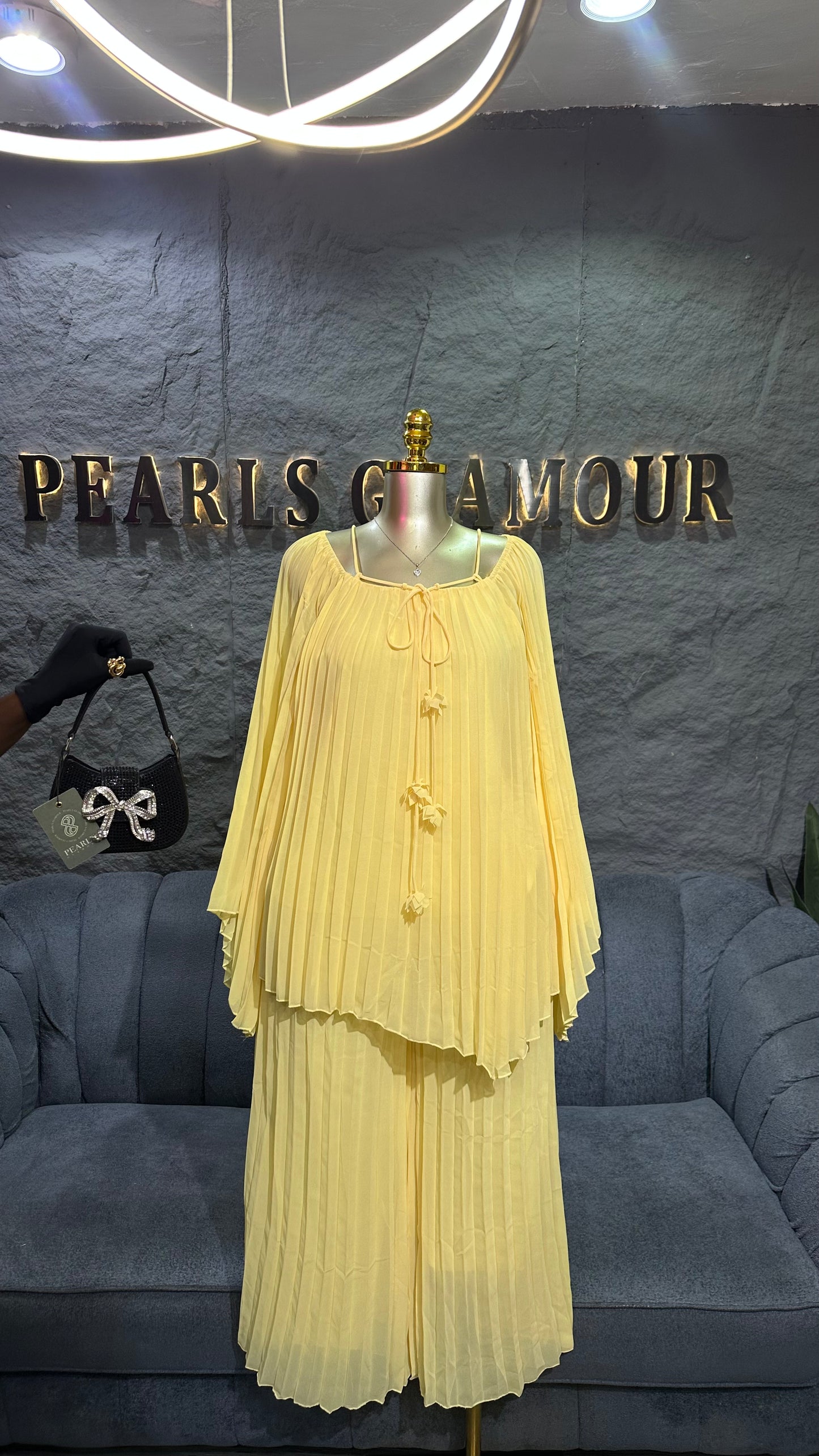 Pleated set 2p226