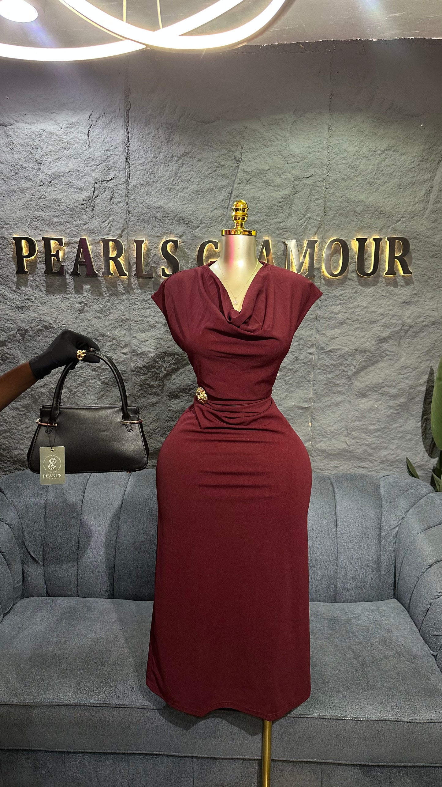 Glamorous dress D0856