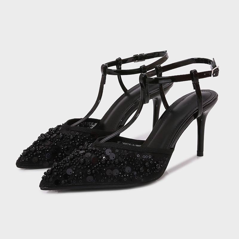 Beaded heel H0508