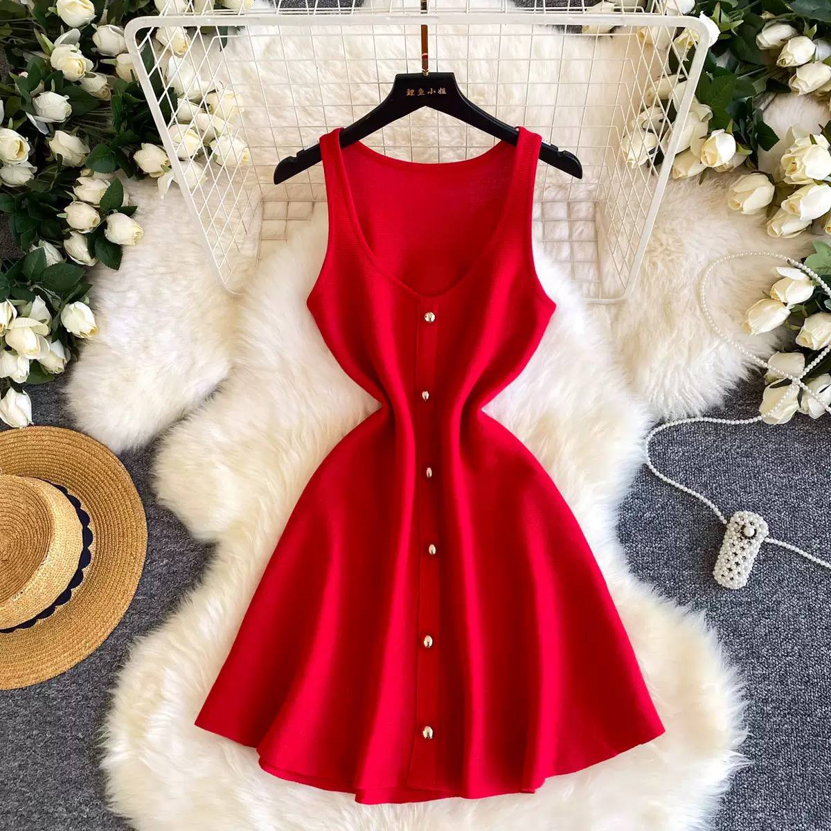 Cherry pop dress d0875