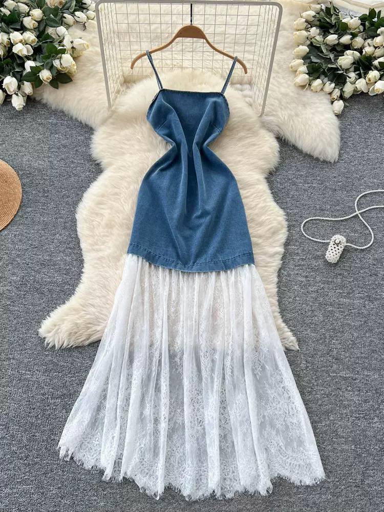 Light luxury dress d0886