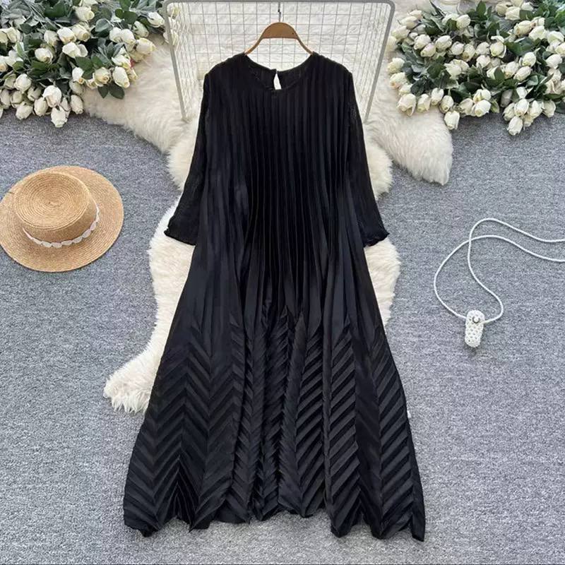 Miyaki silk dress d0897