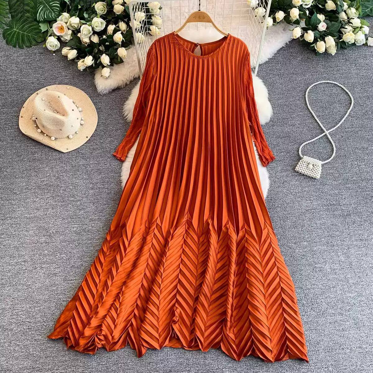 Miyaki silk dress d0897
