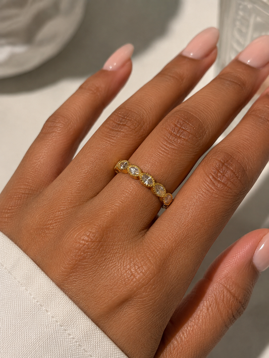 Golden promise ring R001
