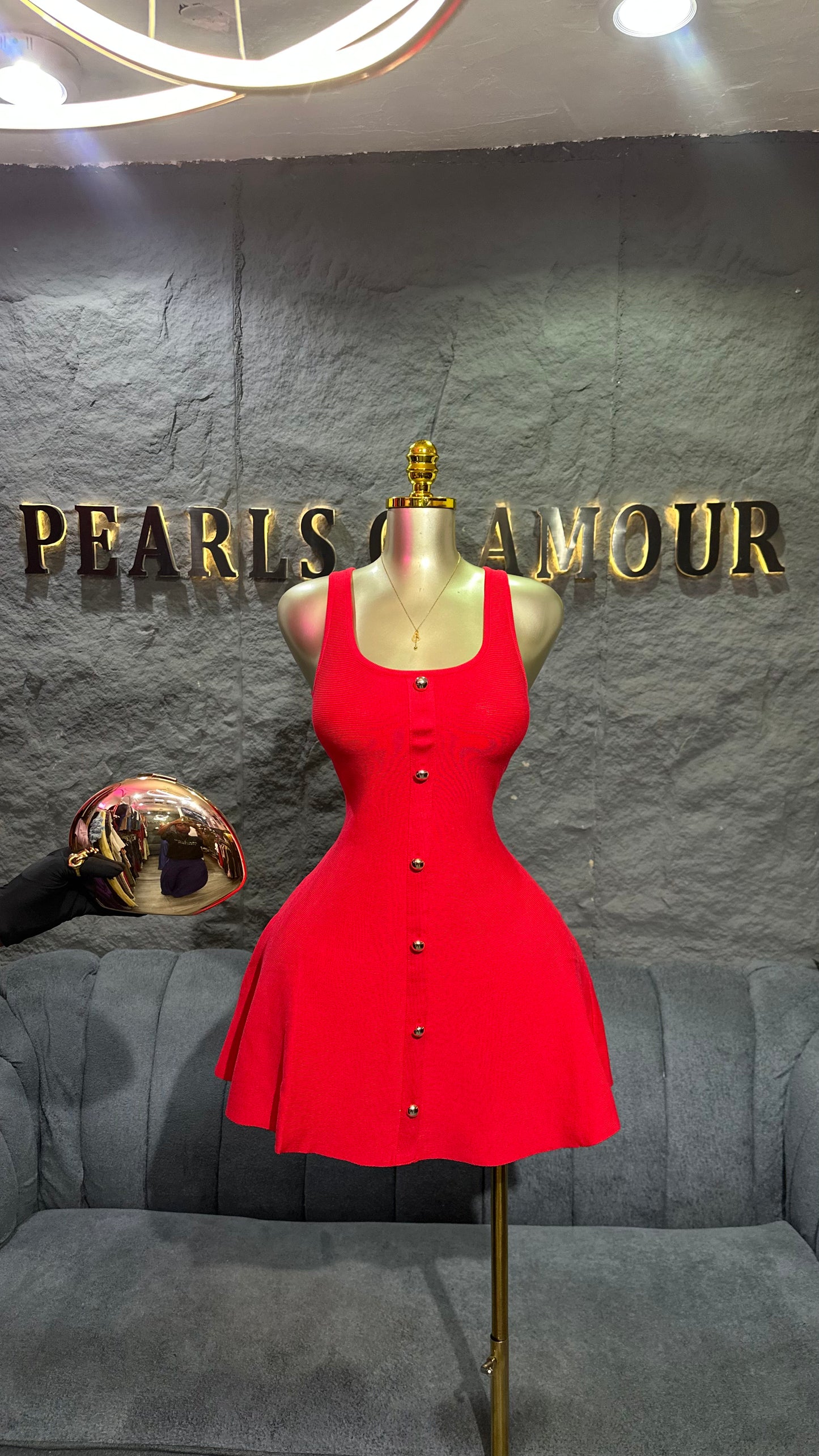 Cherry pop dress d0875