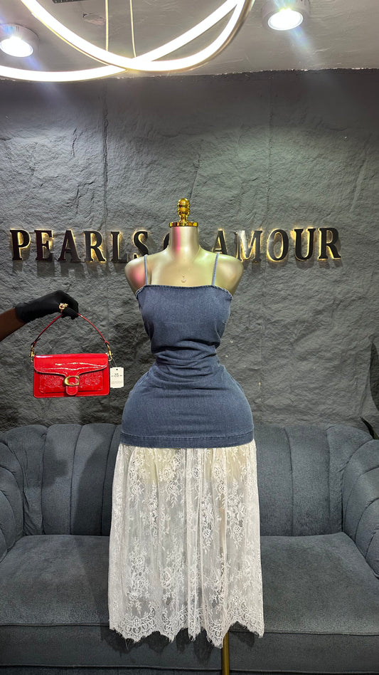 Light luxury dress d0886