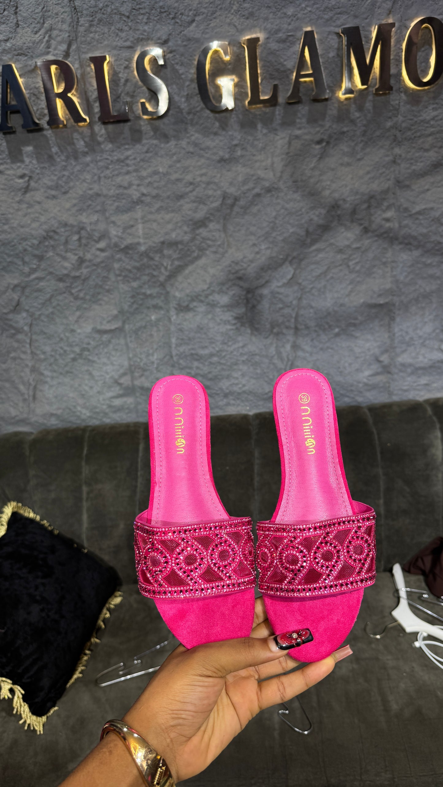 Glitz Slippers S1079