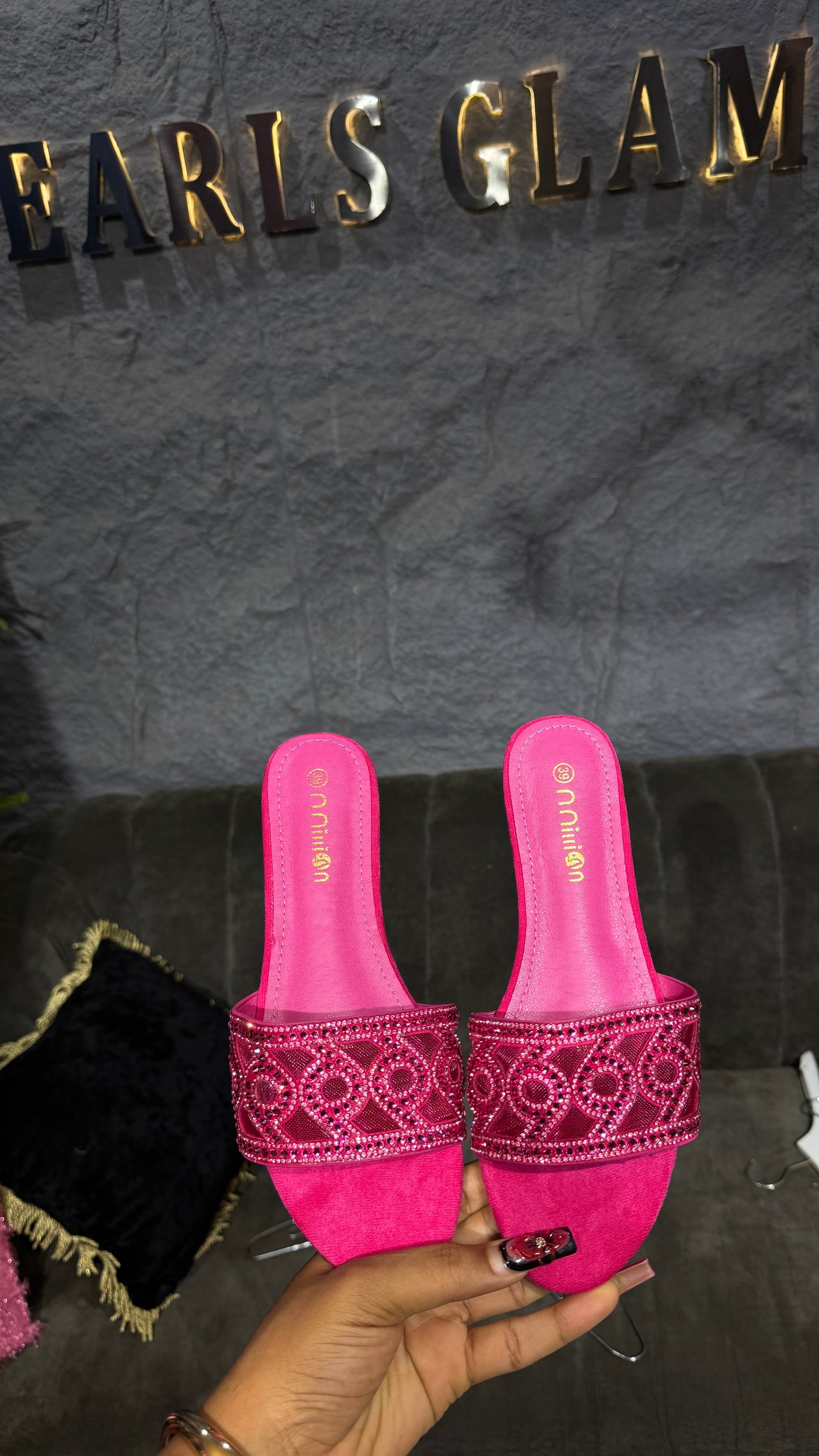 Glitz Slippers S1079