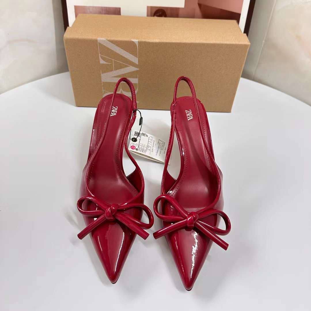 Kitty bow heels H0440
