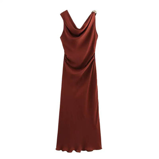 Silk dress D0750