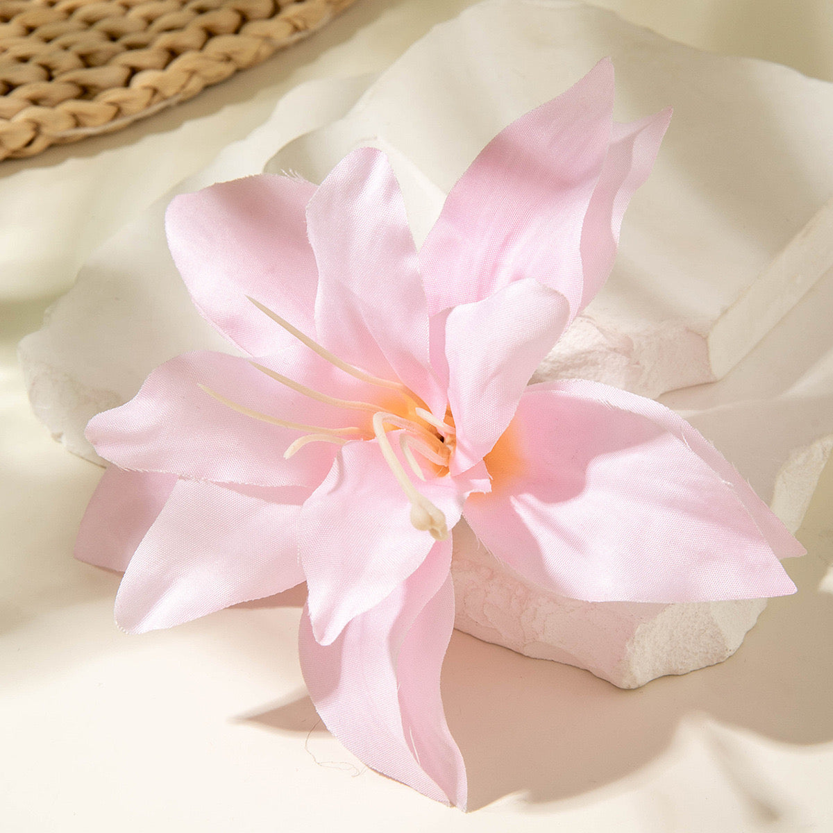 Floral hair clip