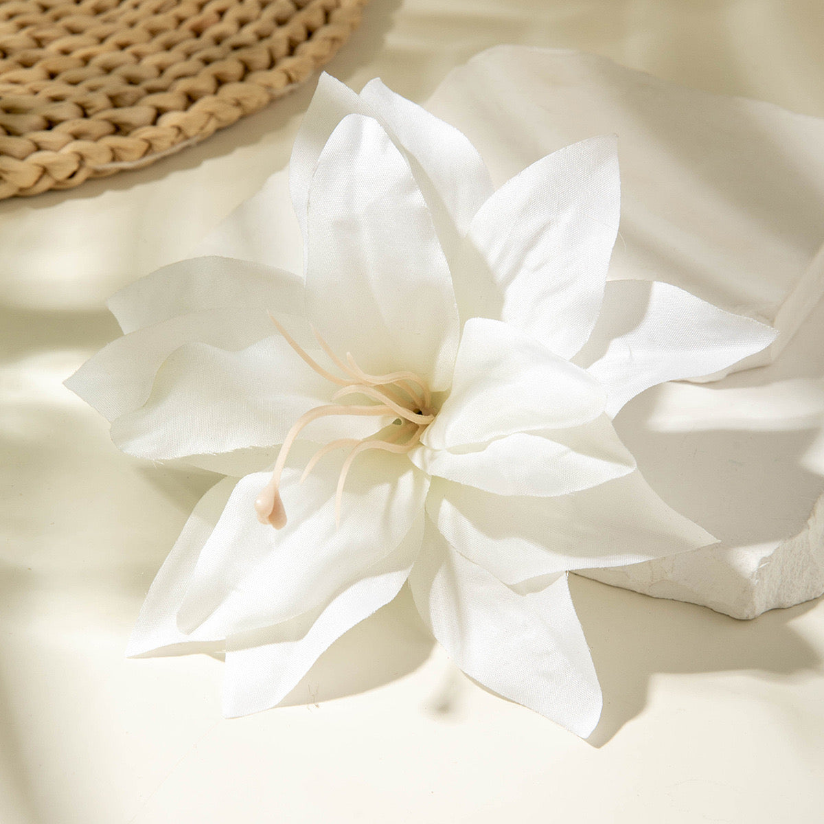 Floral hair clip