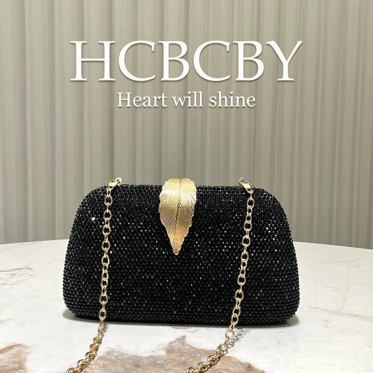 BLACK LEAF CLUTCH B254